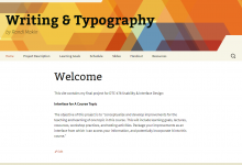 Writing & Typography